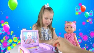 Игровой набор - Медицинский сканер Baby born Zapf Creation 6+ Кукла My Little Baby Born Распаковка