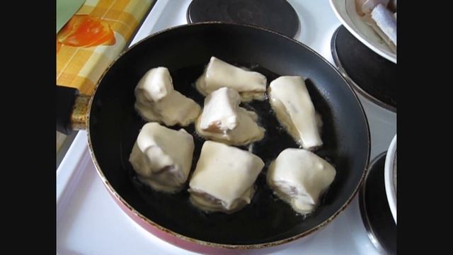 Минтай жареный в кляре. Вкусный  рецепт минтая.