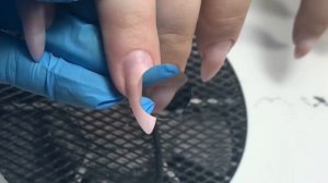 ДЛИНЮЩИЕ НОГТИ / укрепление гелем patrisa nail / ОМБРЕ AEROPUFFING / заострённый миндаль