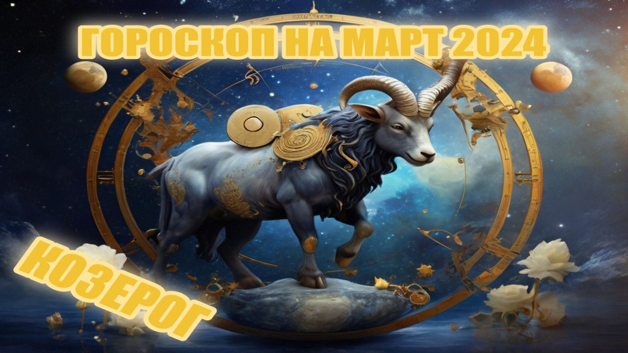 Гороскоп КОЗЕРОГА на март 2024 года!