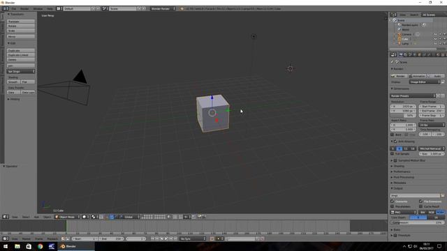 How To Use Blender For Beginners - Tutorial Part 001