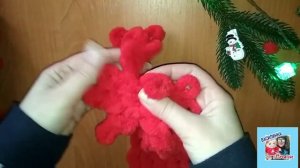 Простейшая ПОВЯЗКА из Alize puffy и СНУД из Alize puffy (пряжи с готовыми петельками) без спиц