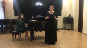 С.В. Рахманинов "Давно ль, мой друг" op.4