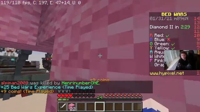 Minecraft Java stream hypixal join in (sub gaol 600) смотреть онлайн