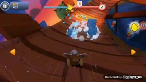 Angry Birds Go пятая часть усатый барон