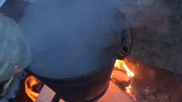 Натуральная морилка из Чаги. Тонировка дерева смотреть онлайн