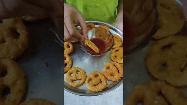 Homemade Potato Smiley | Tasty Snacks | 10 Minutes Snack