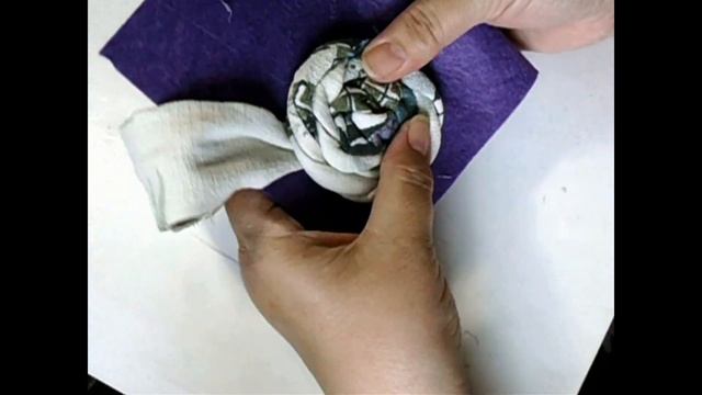 Как Сделать Розу Из Любой Ткани. Просто. Быстро Красиво. Новый Способ Мастер-Класс.