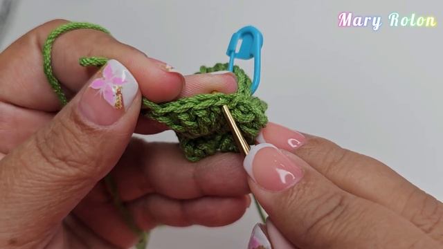??? Como Hacer Pino Árbol De Navidad A Crochet LLAVEROS Paso A Paso Fácil Y Rápido Patrón Parte 1