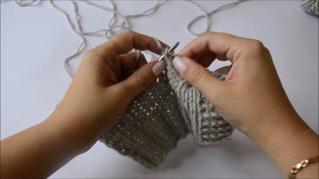 Детский кардиган на пуговицах спицами вяжем полочки и карманы часть 2 смотреть онлайн