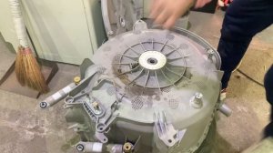 Zanussi Lindo 100.Ремонт неразборного бака