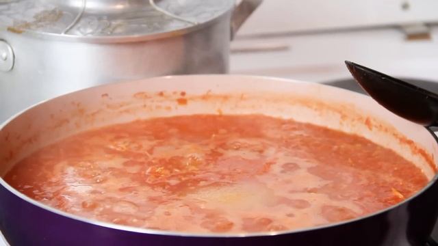 Консервированные баклажаны с помидорами и перцем смотреть онлайн