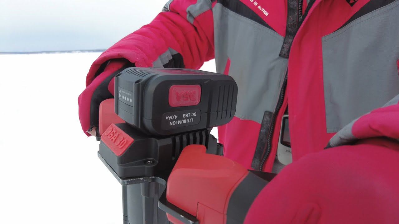 Электробур аккумуляторный ЭБА-30. Обзор смотреть онлайн