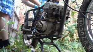 проект RED5 - восстановление иж юпитер 5, часть 2, снимаем двигатель.