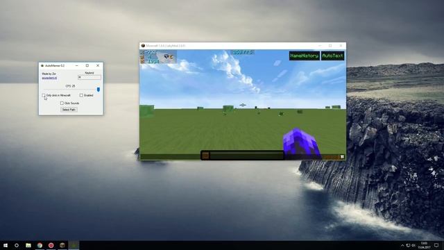 MINECRAFT AUTOCLICKER RELEASE ? 1 7 1 8 1 9 1 10 ✔ ? смотреть онлайн