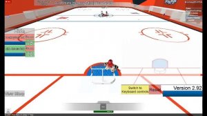 How to use the controls of the ROBLOX hockey goalie