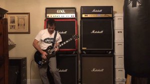 2012 Gibson Les Paul Shred Ebony Black with Floyd Rose tremolo