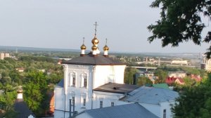 Пенза. ул. Кирова. Вид с городского вала. Первопоселенец. Penza. Beautiful views. Monument