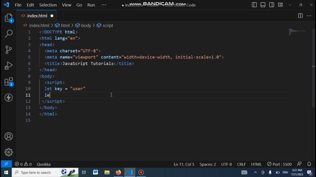Introduction to Local Storage || Java Script Tutorials || Coding Tutorials