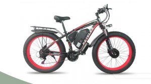 KETELES K800 Electric Bike 26 Inch 48V 23Ah Land Cruiser 48V 2000W Electric Bicycle 1000W Two Motor