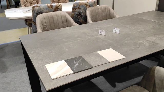 Cтол обеденный TRECK керамика. Выставка "Мебель 2021г." смотреть онлайн