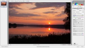 Обработка заката и рассвета в фотошопе 2ч