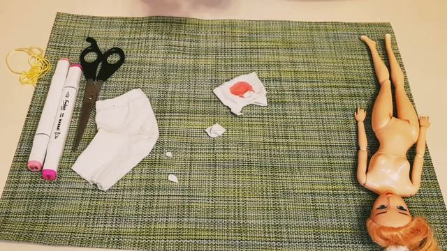 Как сделать кукле одежду (без иголки и без шитья) легко
