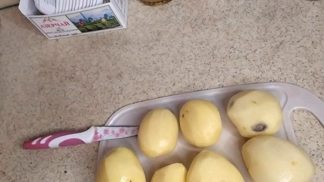 Как почистить картошку? Как нарезать картошку? Как пожарить картошку?