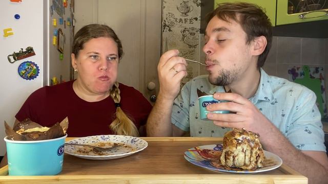 СУПЕР СЛАДКИЙ МУКБАНГ😋, до смотрите до конца 🤪#семьятарлавиных #мукбанг