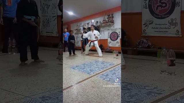 training #karate #karatedo #shotokan #gojuryu #jiujitsu #aikido #losguayos #paraparal #guacara