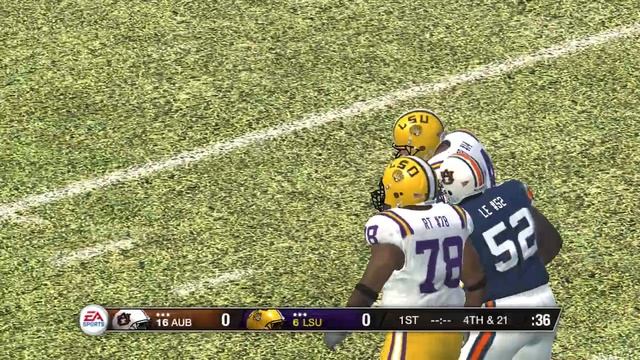 NCAA Football 09 (Xbox 360) Gameplay