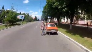 Дети за рулём!