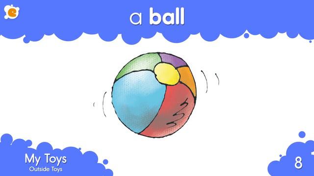 Outside Toys Vocabulary Chant by ELF Learning смотреть онлайн