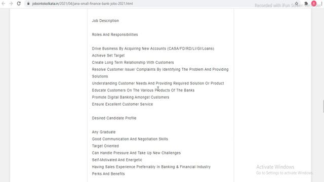 📌Ujjivan Bank Jobs 2021 | Jobs In Kolkata 2021 | Kolkata Job Vacancy 2021 |BONGO HELPER|