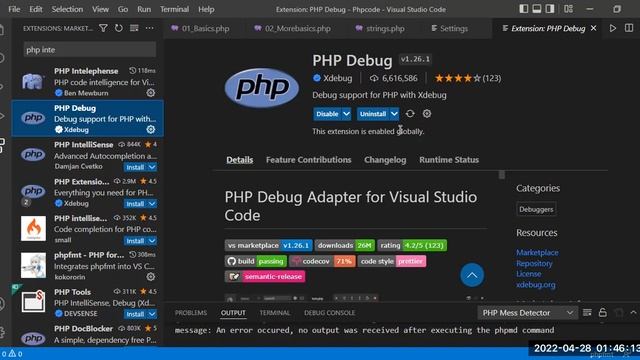 Top Extensions Installation for PHP Developer and Python Developer