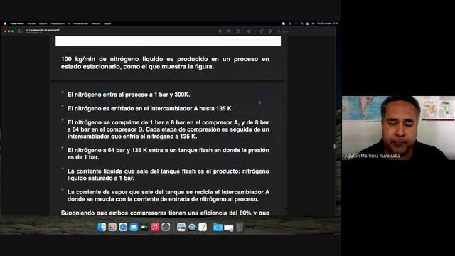 Termodinámica Química Aplicada 2021A - Viernes 23/abril/2021