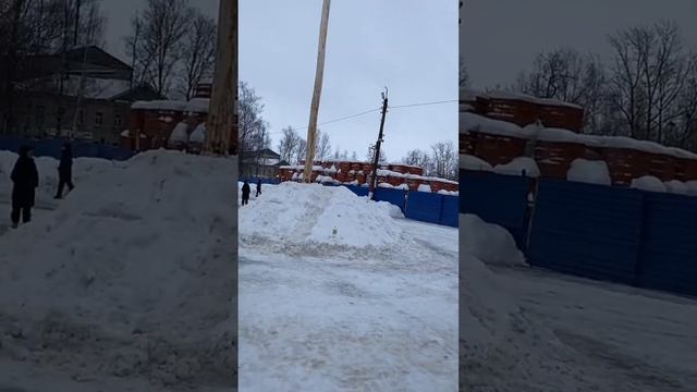 Влог. Масленица 2023 год. Традиции. Блины. Столб. Чучело. Город Лукоянов