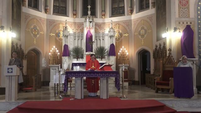 Palm Sunday Mass, March 28, 2021| St. Cecilia Parish смотреть онлайн