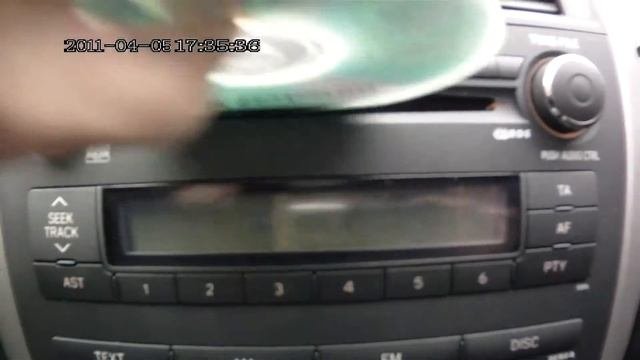 Неполадки штатной магнитолы Corolla 2008