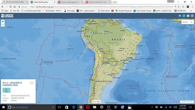 LANIN VOLCANO 60 EARTHQUAKES IN 45 MINUTES CAUSES ALERT! смотреть онлайн