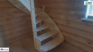 Русская лестница. Монтаж лестницы ЛС-07М/4.