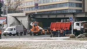 Минск сегодня | Обрушение моста на Немиге | Обрушился мост Немига | Новости Беларусь