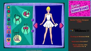 Barbie Fashion Designer [PC] | (1996)