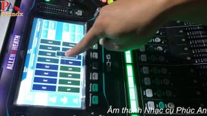 HD Mixer Allen & Heath SQ6 - Cài đặt chức năng của Fader theo ý người dùng