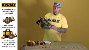 DeWALT FlexVolt 60V MAX Brushless Worm Drive Style Circular Saw DCS577