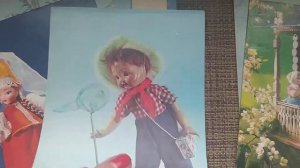 Винтажные открытки с куклами и игрушками. №102. 02.12.2020