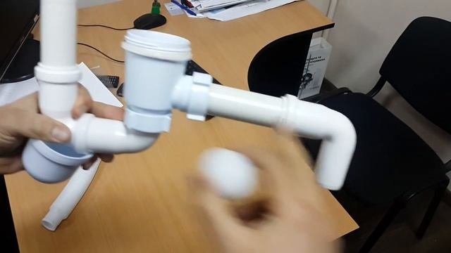 Шариковый сифон для систем кондиционирования