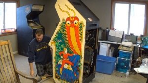 1982 Atari Millipede Arcade Game Refresh Part 8 - Coin Door and T-molding