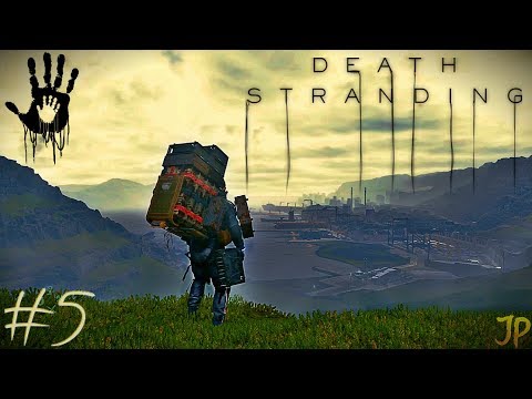 Золотой Экзоскелет и озерный узел Death Stranding Прохождение Часть #5