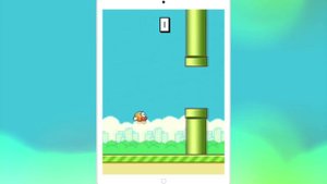 Flappy Bird геймплей (gameplay) HD качество